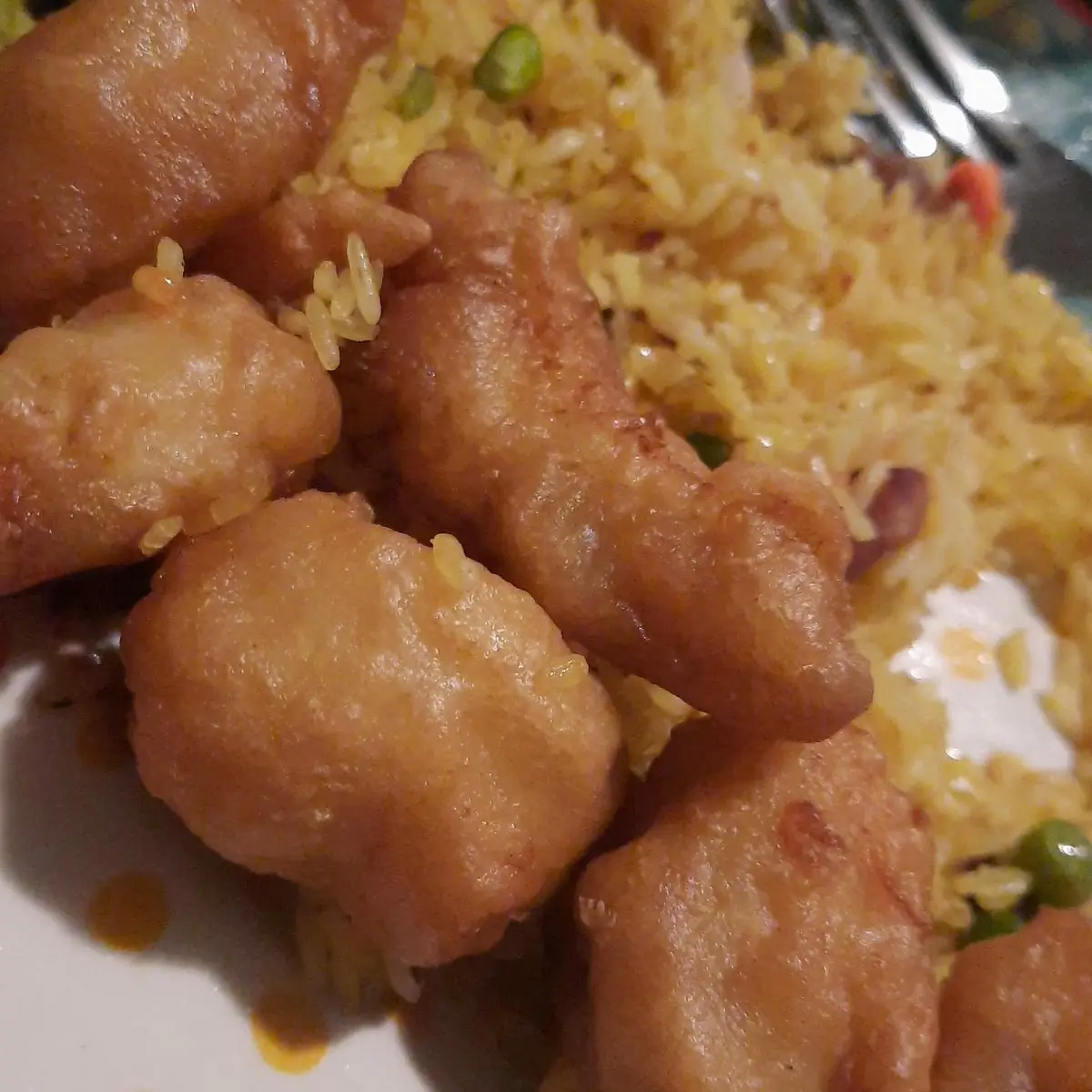 orange chicken 陳皮雞